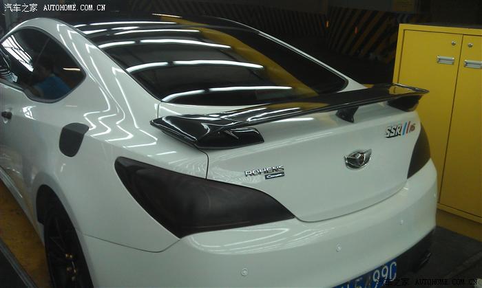 新款黑色劳恩斯酷派1012更新改装尾翼照片!