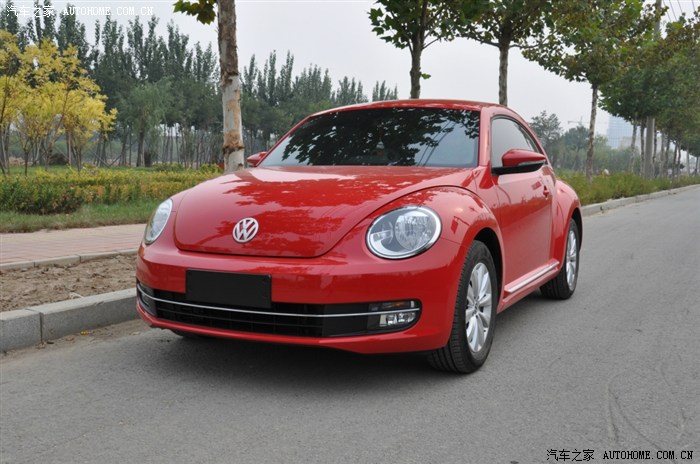 国内首辆红色13款甲壳虫800公里用车感受提车一个月纪念