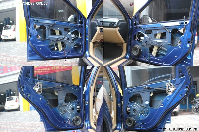 奇瑞a3小三音响升级了无损改装效果不错