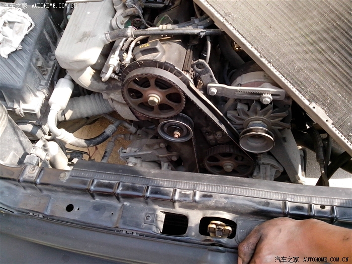 【图】换正时皮带_桑塔纳经典/志俊论坛_汽车之家论坛