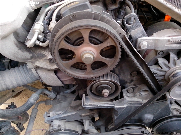 【图】换正时皮带_桑塔纳经典/志俊论坛_汽车之家论坛
