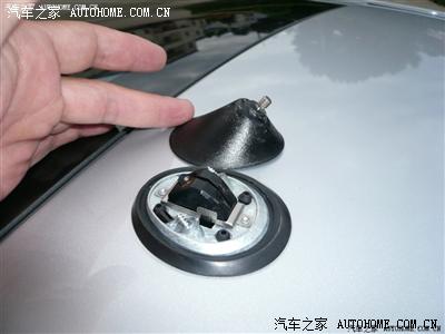 完美安装鲨鱼鳍天线