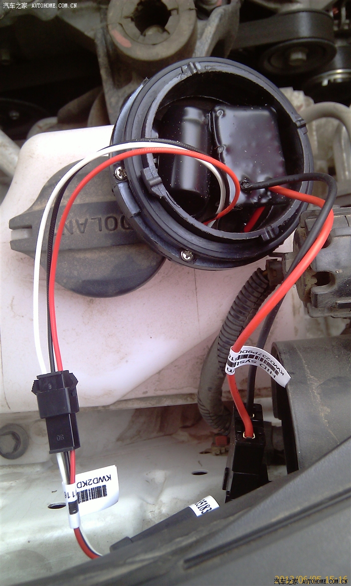 智跑氙气灯安装如此简单