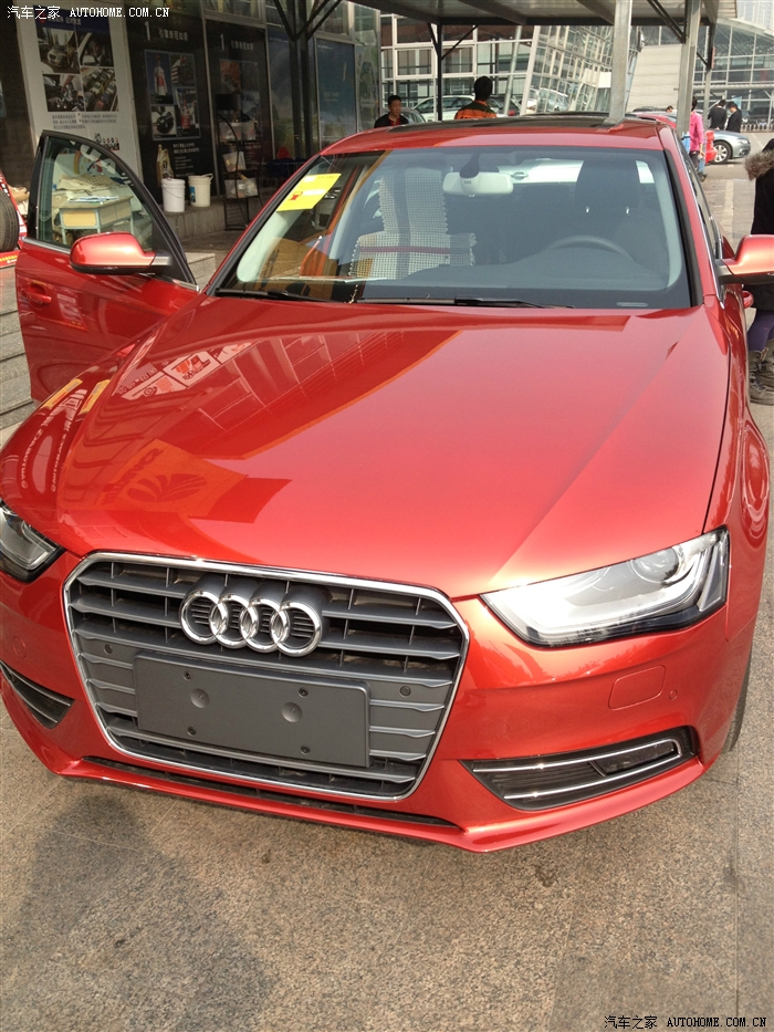 【图】火山红 a4l 2013款作业(多图)_奥迪a4l论坛_汽车之家论坛