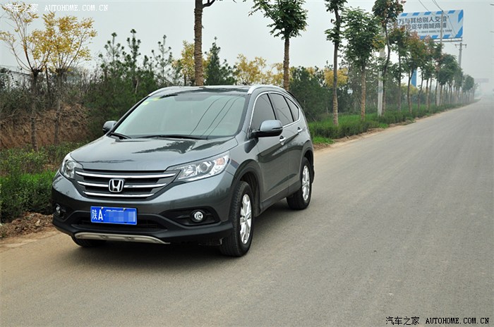 精致crv12款24豪华钛银作业及用车感受