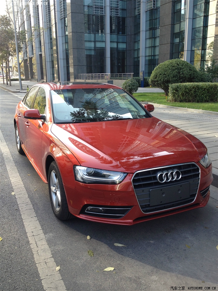 【图】火山红 a4l 2013款作业(多图)_奥迪a4l论坛_汽车之家论坛