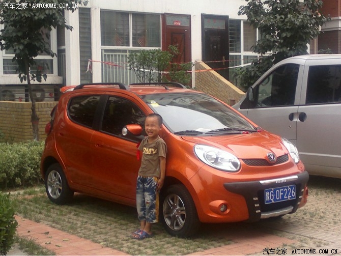 我的奔奔正脸照