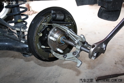 比亚迪f3鼓刹改碟刹作业