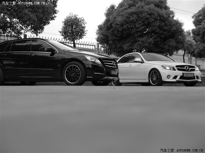 分享-奔驰r350改20寸电镀轮毂-另出原产轮毂轮胎