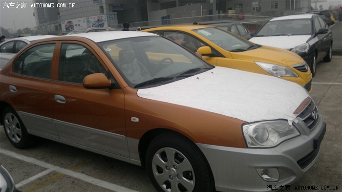 今天提新车伊兰特出租车
