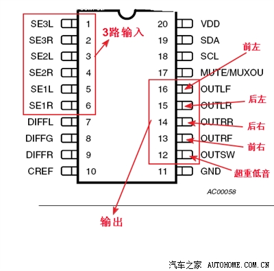 放毒!爆改h530车载cd功放,更换tda7850集成功放块