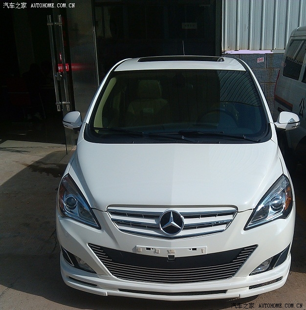 【图】e130小改奔驰,加导航,哇哦_绅宝d20(北汽e系列)论坛_汽车之家