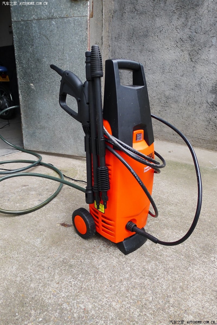 blackdecker百得高压清洗机洗车效果帖