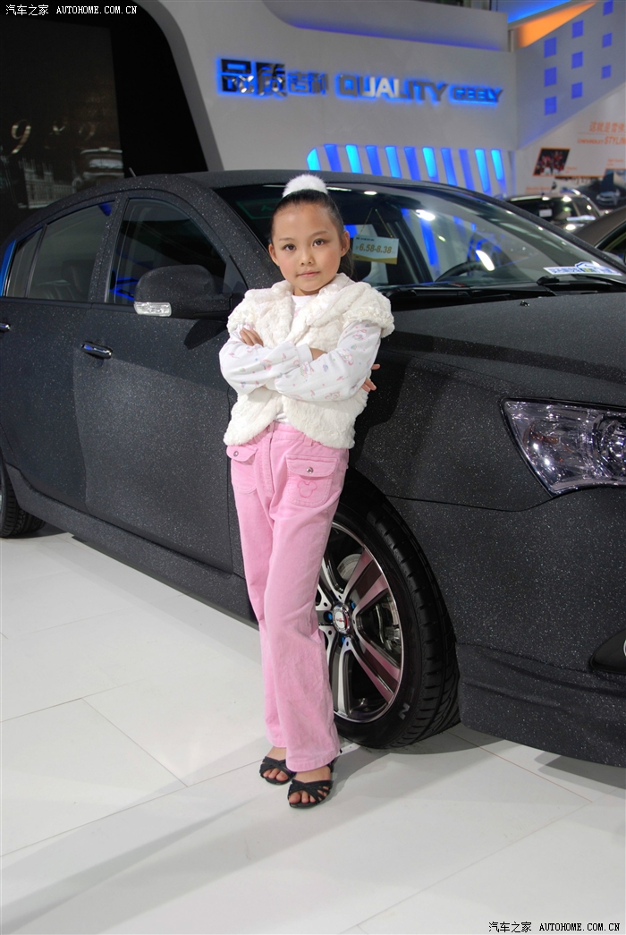【2012广州车展】宝贝当车模,争当汽车之家的小明星