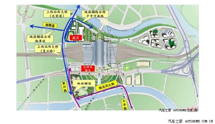 天津西站规划图片