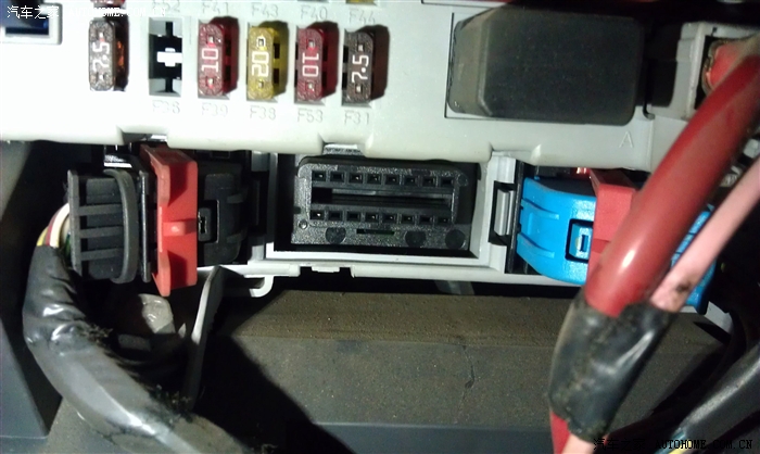 有图有真相-派力奥的obd接口在哪儿呢?