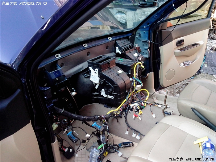 仪表台防火墙 叶子板隔音小作业