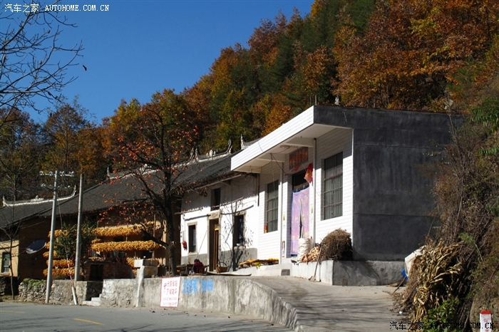 沿着101省道游黑龙口镇赏秦岭美景