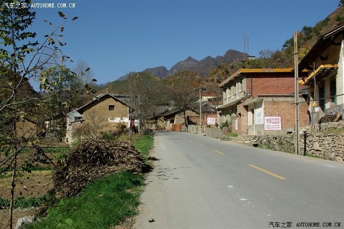 沿着101省道游黑龙口镇赏秦岭美景