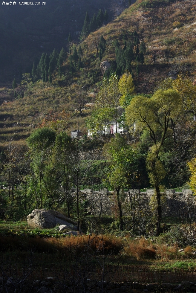 沿着101省道游黑龙口镇赏秦岭美景