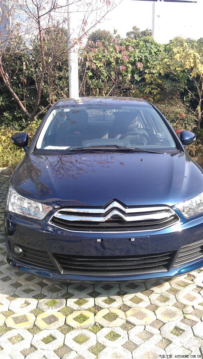 0mt三厢深海蓝提车作业!_c4世嘉论坛_汽车之家论坛