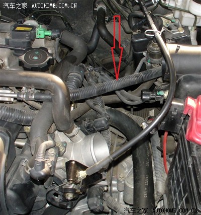 大家检查一下油管和发动机喷油管的连接松动_远景论坛_手机汽车之家