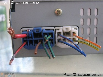 求08款夏利n3 原车cd机接线图