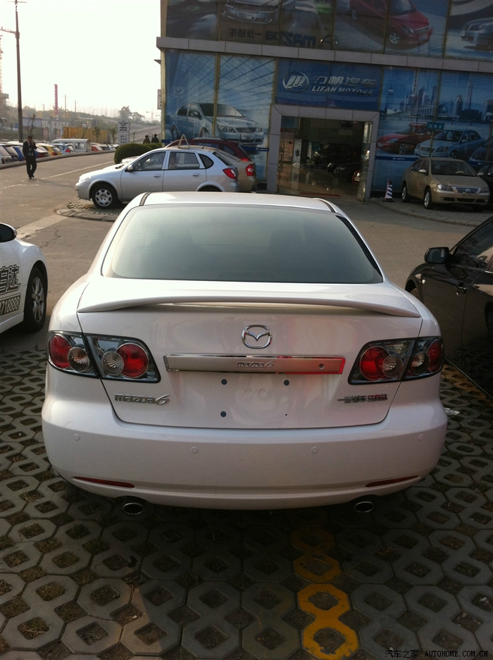 白色马6提车作业…………你值得拥有