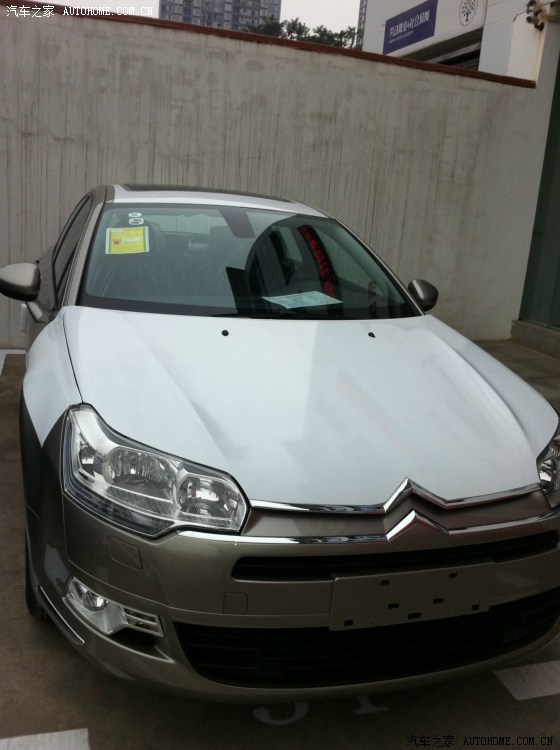 刚入手雪铁龙c5驾照还没到手下周末就去提车啦