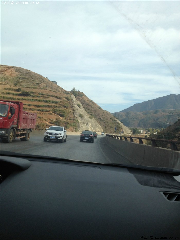 这就是水麻高速跑完后的高速路