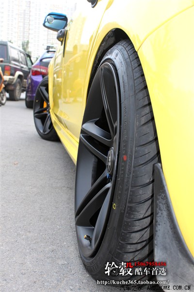 这次买的轮毂前轮是8j的后轮是9j的,不知道后轮9j用225的胎行不行