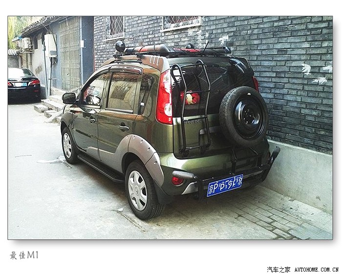 【图】世上最全360度 长城m1 备胎外挂 改装……_长城m1论坛_汽车之家