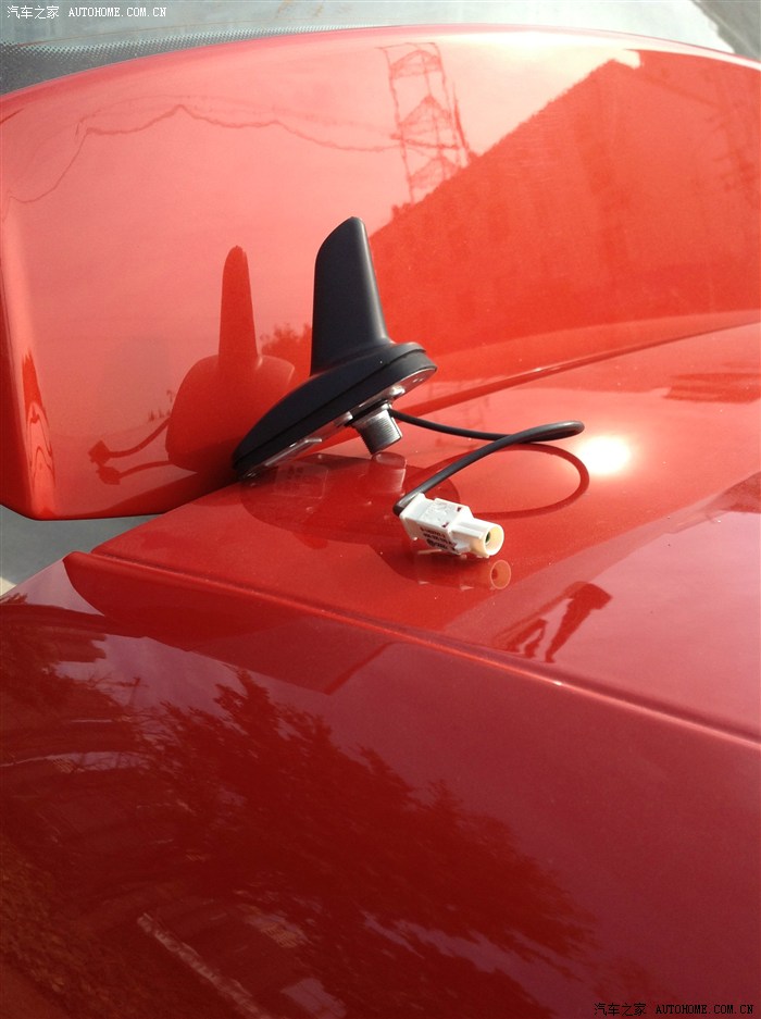 newpolo鲨鱼鳍天线改装