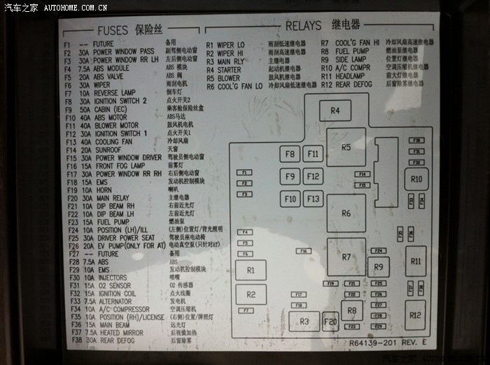 【图】求助 无法启动 点火开关1保险烧坏两次( 补图)_荣威350论坛