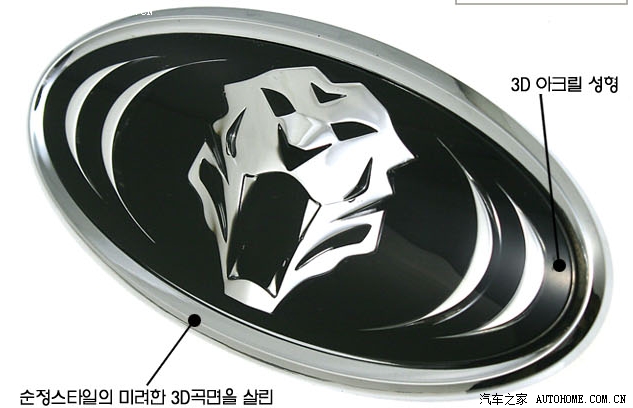 【图】k5装虎头标好不好看?欢迎交流._起亚k5论坛_汽车之家论坛