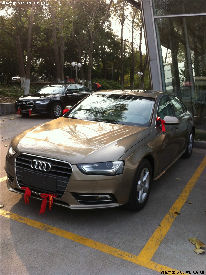 【图】13款金色小4提车一个月,多图,审精_奥迪a4l论坛_汽车之家论坛