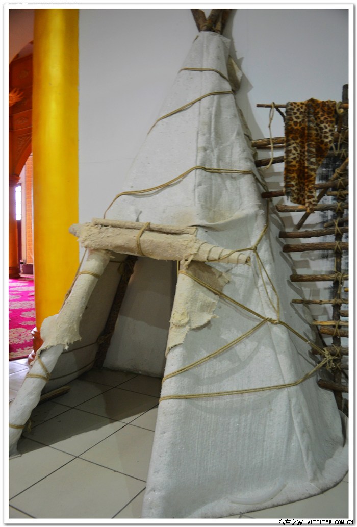 最原始简易蒙古马架子