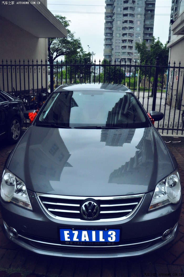 提车作业12款宝来铂金灰自动时尚