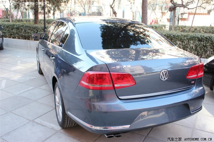 新迈腾b7l20t尊贵玄武灰提车申请认证