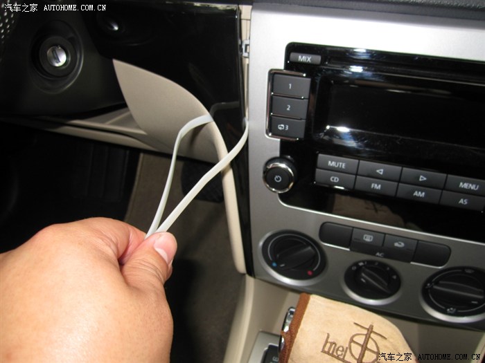 2011款朗逸品雅版单碟cd改六碟usb全过程---申请精华