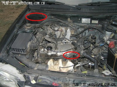 夏利98年7100ua的发动机号码和车架号确切位置在那?