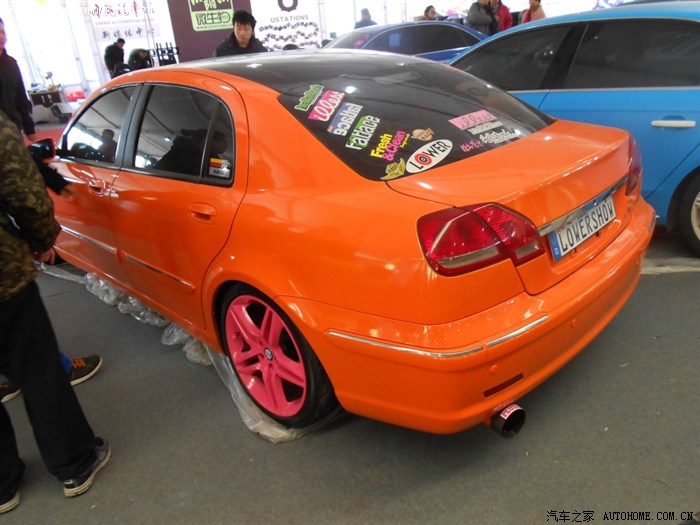 阿洋雅森中国汽车用品暨改装汽车展览会爆改中华骏捷