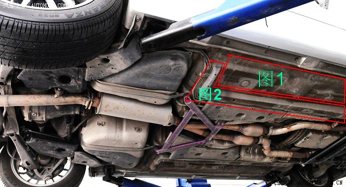 关于锐志 千斤顶 顶起的位置 !