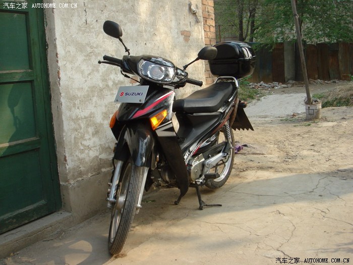 我有过3台摩托,幸福90,宗申150,现在--轻骑铃木赛驰qs