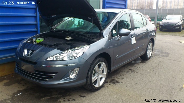 0at时尚 铂金灰 提车作业_标致408论坛_汽车之家论坛