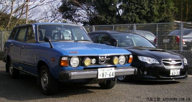 斯巴鲁史第一代水平对置全时四驱车leone