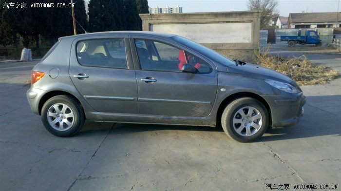 【图】新车作业,307两厢铂金灰_标致307论坛_汽车之家论坛
