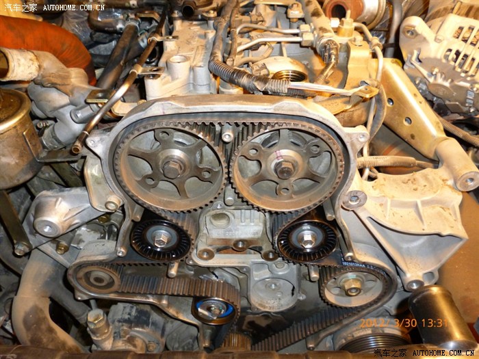 上作业,旗胜f1,vm柴油发动机更换正时组件