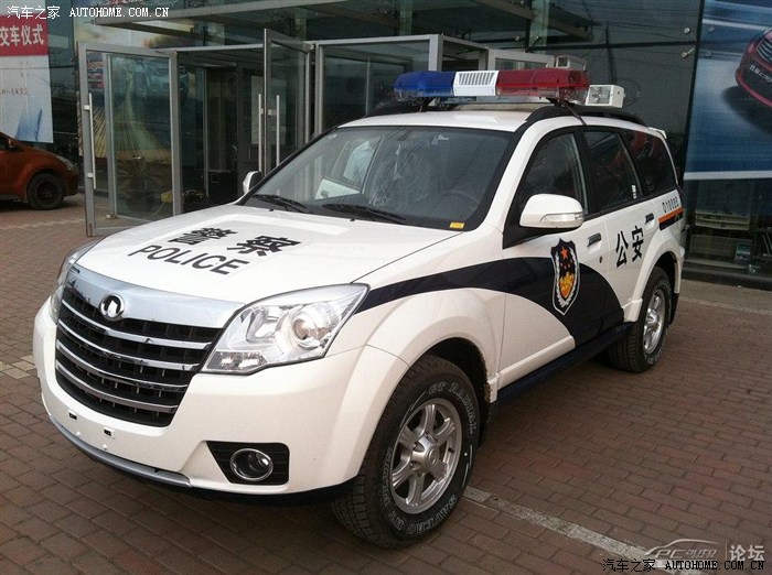 哈弗h5警车,霸气侧露,有木有?