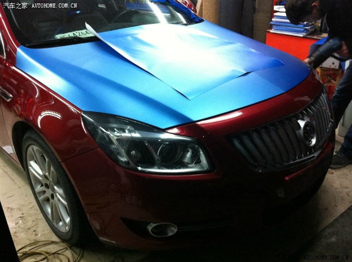 杭州第一辆90后改色糖果水晶蓝vv改装之路改色8号更新内饰